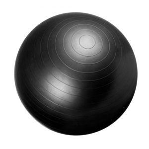 Gorilla Sports Gymnastický míč, 65 cm, černý obraz