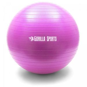 Gorilla Sports gymnastický míč, 75 cm, fialový obraz