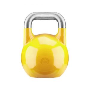 Gorilla Sports Soutěžní kettlebell, žlutý, 16 kg obraz
