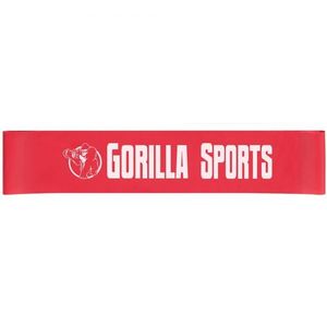Gorilla Sports Fitness guma 30 lb, červená obraz