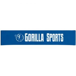 Gorilla Sports Fitness guma 25 lb, modrá obraz