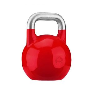Gorilla Sports Soutěžní kettlebell, červený, 32 kg obraz