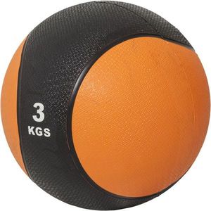 Gorilla Sports Medicinbal, oranžový/černý, 3 kg obraz