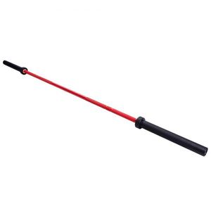 Gorilla Sports Činková tyč, červená, 220 cm, 50 obraz