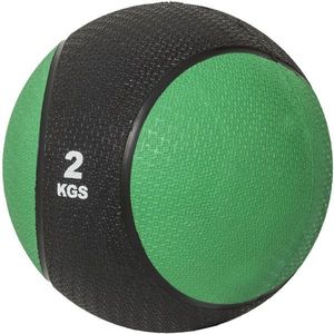Gorilla Sports Medicinbal, zelený/černý, 2 kg obraz