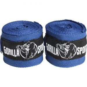 Gorilla Sports Boxerské bandáže, 255 cm, modrá obraz
