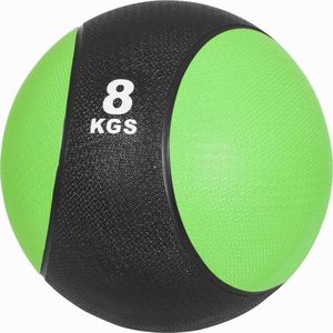 Gorilla Sports Medicinbal, zelený/černý, 8 kg obraz
