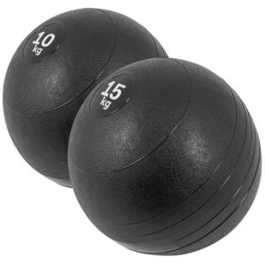 Gorilla Sports Sada slamball medicinbalů, černá, 2 ks, 25 kg obraz