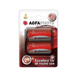 AGFAPHOTO AP-R20-2S - 2 ks Zinková baterie R20/D 1, 5V obraz