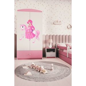 Kocot kids Dětská skříň Babydreams 90 cm princezna růžová obraz