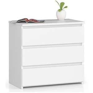 Ak furniture Komoda CL3 60 cm bílá obraz