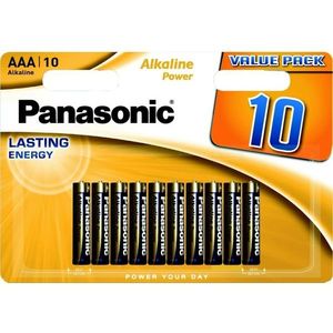 Panasonic Sada alkalických baterií LR03APB/10BW, 10 ks obraz