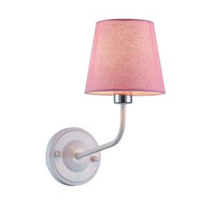 Candellux Růžové nástěnné svítidlo York Ledea pro žárovku 1x E14 50401103 obraz