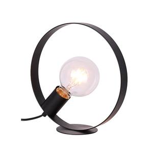 Candellux Černá stolní lampa Nexo Ledea pro žárovku 1x E27 50501202 obraz
