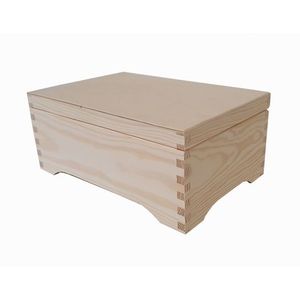 Dřevěný box, borovice, 30 x 20 x 13 cm obraz