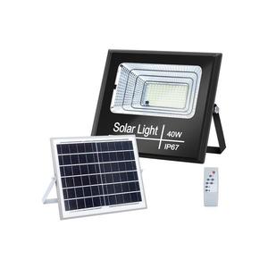 B.V. - LED Stmívatelný solární reflektor LED/40W/3, 2V IP67 + DO obraz