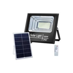 B.V. - LED Stmívatelný solární reflektor LED/100W/3, 2V IP67 + DO obraz