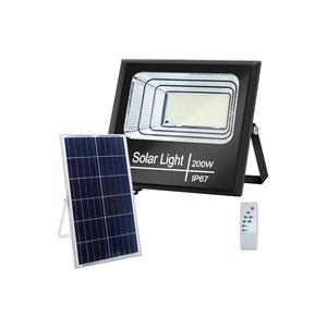 B.V. - LED Stmívatelný solární reflektor LED/200W/3, 2V IP67 + DO obraz