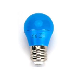 B.V. LED Žárovka G45 E27/4W/230V modrá - obraz