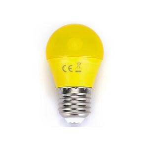 B.V. LED Žárovka G45 E27/4W/230V žlutá - obraz