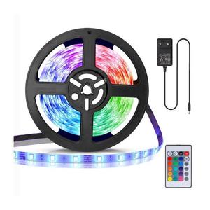 B.V. - LED RGB Stmívatelný pásek 3m LED/24W/12/230V IP65 + DO obraz