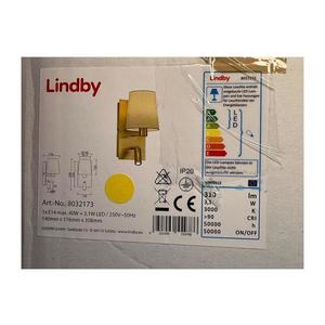 Lindby Lindby - LED Nástěnná lampa AIDEN 1xE14/40W/230V + LED/3, 1W/230V obraz