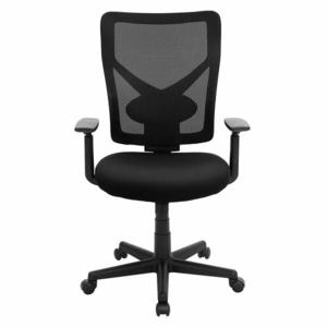 SONGMICS Kancelářská židle Karhone černá obraz