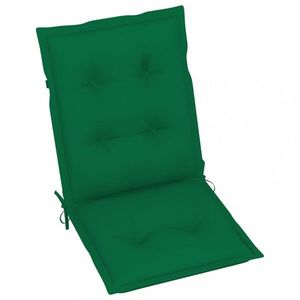 Podušky na zahradní židle 2 ks Dekorhome Tmavě zelená obraz