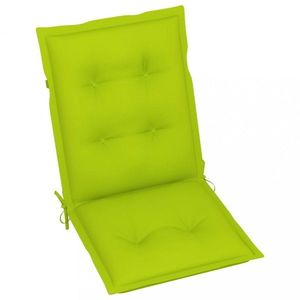 Podušky na zahradní židle 6 ks Dekorhome Světle zelená obraz