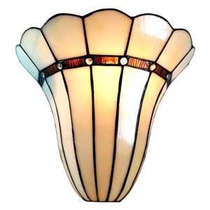 Nástěnná lampa Tiffany Genna - 28*18*33 cm 5LL-6015 obraz