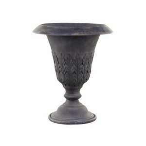 Granitový antik obal na květináč/ váza ve tvaru číše Frenchie - Ø 35*43cm 65076325 (65763-25) obraz