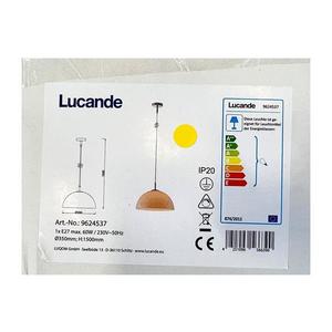 Lucande Lucande - Lustr na lanku LOURENCO 1xE27/60W/230V obraz