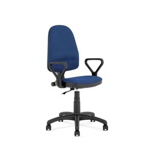 HALMAR Kancelářská židle BRAVO modrá/černá obraz