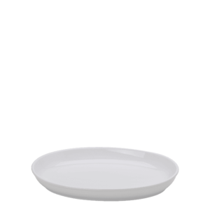 Mělký talíř 23 cm bílý obraz