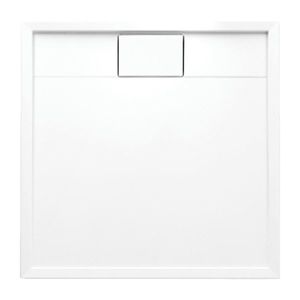 OMNIRES BROOKLYN akrylátová sprchová vanička čtverec, 90 x 90 cm bílá lesk /BP/ BROOKLYN90/KBP obraz