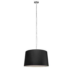 Moderní závěsná lampa z oceli se stínidlem 45 cm černá - Cappo 1 obraz