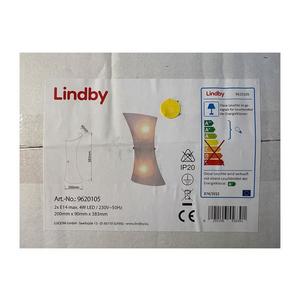 Lindby Lindby - Nástěnné svítidlo EBBA 2xE14/4W/230V obraz