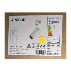 Arcchio Arcchio - LED Bodové svítidlo do lištového systému NANNA LED/21, 5W/230V obraz