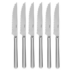Steak nože v stříbrném magnetickém boxu 6 ks - Como obraz