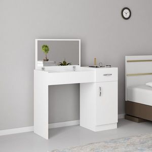 Kalune Design Toaletní stolek INCI 74 cm bílý obraz