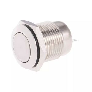 T-LED Vypínač tlačítkový M16 250V/5A kovový 113103 obraz