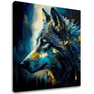 Dekorativní malba na plátně - PREMIUM ART - Wilderness in Wolf Eyes obraz