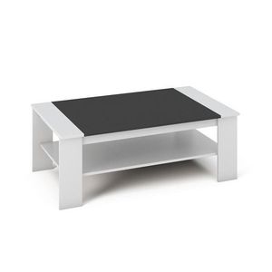TAYANDU konferenční stolek, bílá/černá obraz