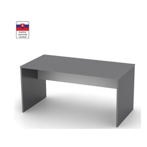 Psací stůl PADAR 160 cm, grafit/bílá obraz