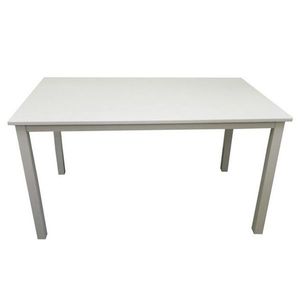 Jídelní stůl PUTIFARKA, bílá, 135 cm obraz