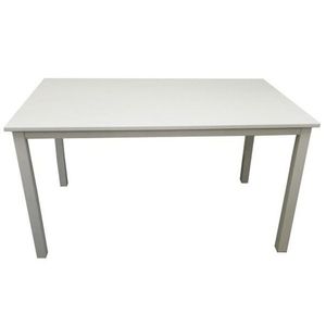 Jídelní stůl PUTIFARKA, bílá, 110 cm obraz