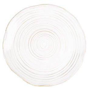 Béžový keramický dezertní talíř Groa - Ø 18*2 cm 6CE1437 obraz