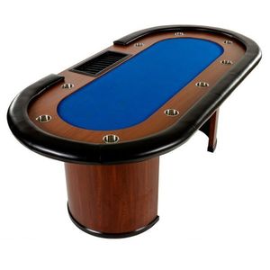 Tuin Royal Flush 32445 XXL pokerový stůl, 213 x 106 x 75cm, modrá obraz