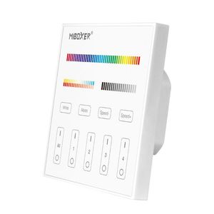 LED Solution Mi-Light RF Nástěnný dálkový ovladač pro RGB+CCT LED pásky, 4-kanálový, AC 230V T4 obraz