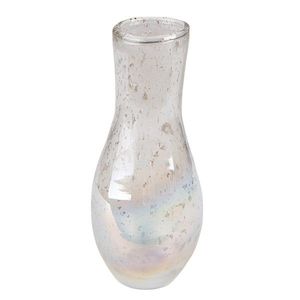 Skleněná transparentní váza Milia - Ø 6*13 cm 6GL4301 obraz